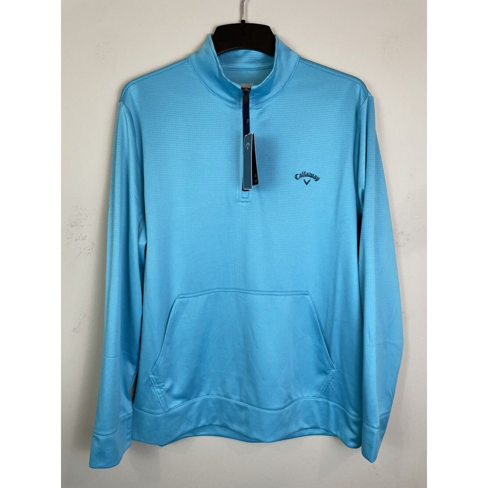 Callaway Blue Performance Quarter-Zip Sweatshirt - Picture 2 of 7